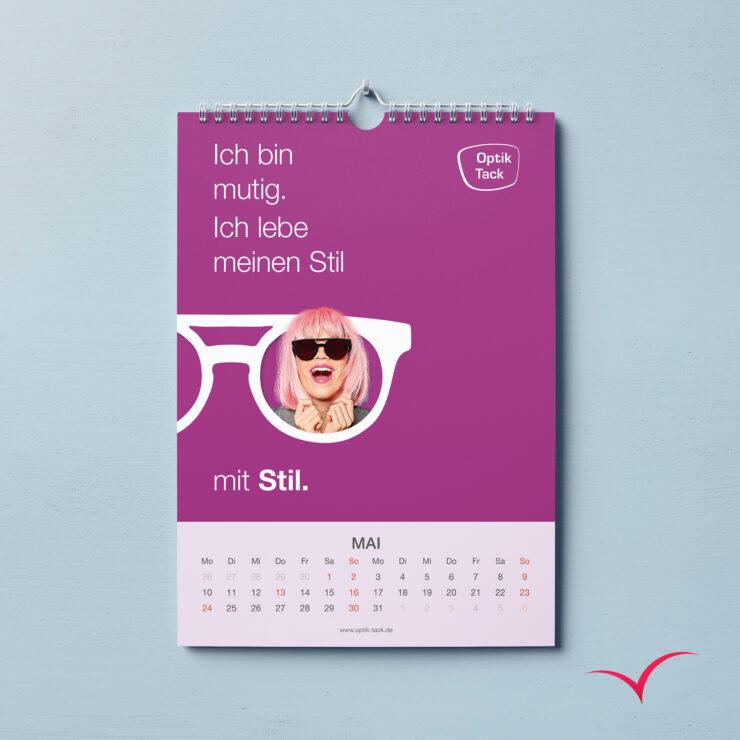 Kalender Optik Mack - Mai Extravagant - 2022