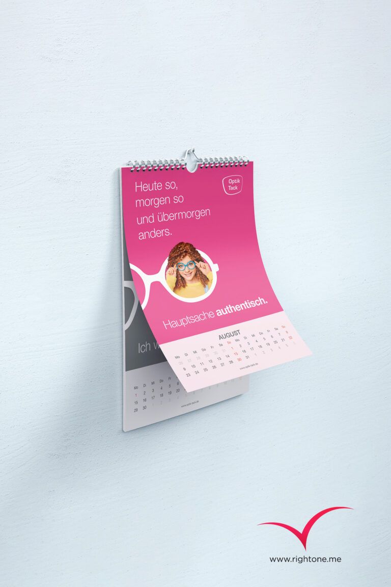 Mockup Kalender Optik Mack - 2022